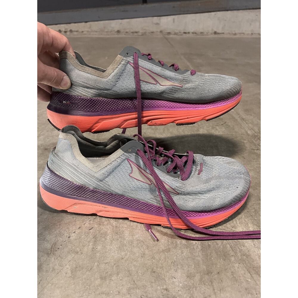 Altra Duo 1.5 Running Shoes Women’s Size 12 W Gray Pink Fresh Foam Lightweight